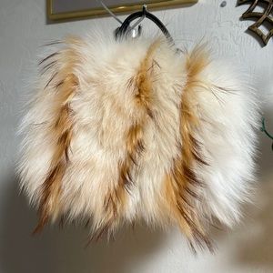 REAL Fox fur bag